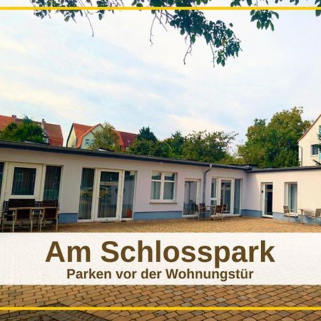 Fewo Urban Gotha-Apartment Ekhof- Am Schlosspark- Parken An Der Der Tuer- Barrierefrei, 900 Meter Zum Bahnhof - Wallbox 外观 照片